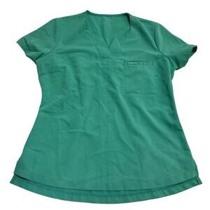 Jaanuu scrub top S medical professional nurse green